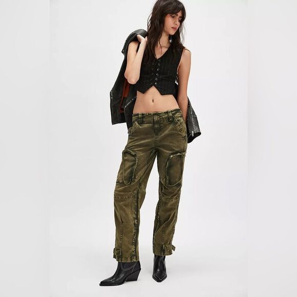 We The Free Can't Compare Slouch Pants M - Picture 1 of 9